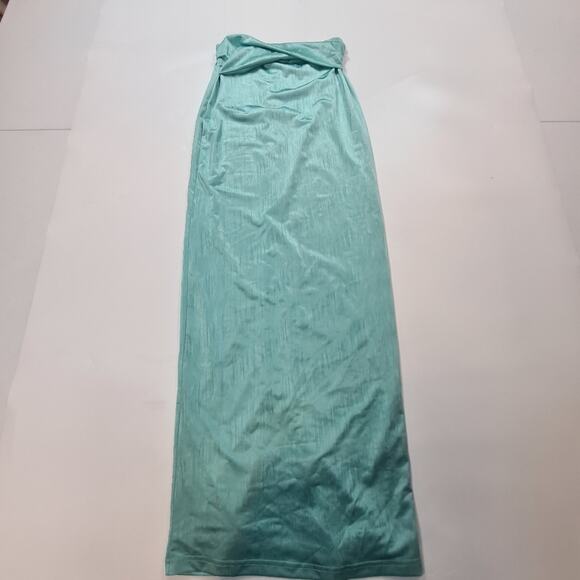 Superdown Joana Maxi Skirt Set in Teal XXS - Picture 2 of 9